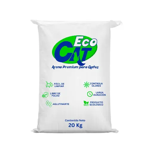 [EC-ARNA-20KG] Eco Cat Arena para Gato 20 kg